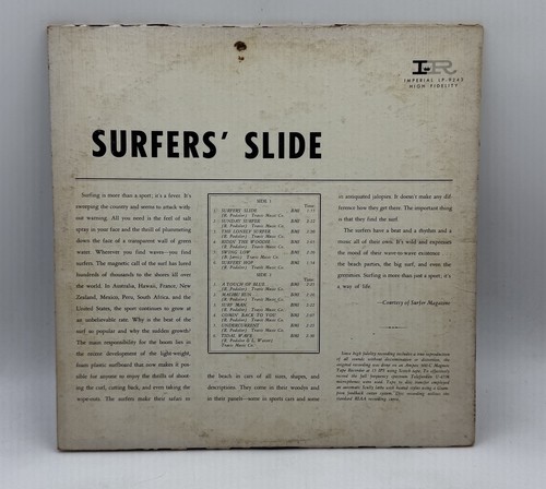 Richie Allen And The Pacific Surfers ~ Surfer’s Slide ~ Imperial Mono Vinyl LP - Picture 13 of 24