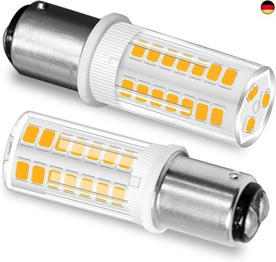 ZHENMING B15D LED Dimmbar 40W Ersatz NäHmaschinenlampe 4W 230V B15D Glühbirne S