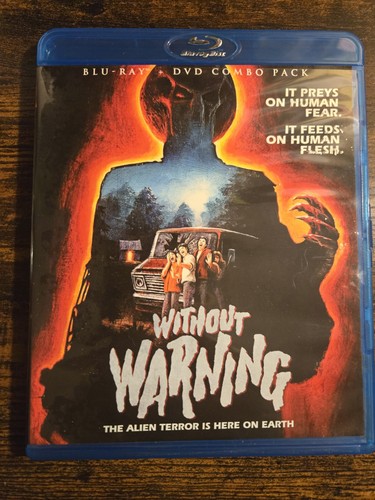 Without warning (1980) Blu-ray/DVD Scream Factory 2014 2-Disc Set - Picture 1 of 3