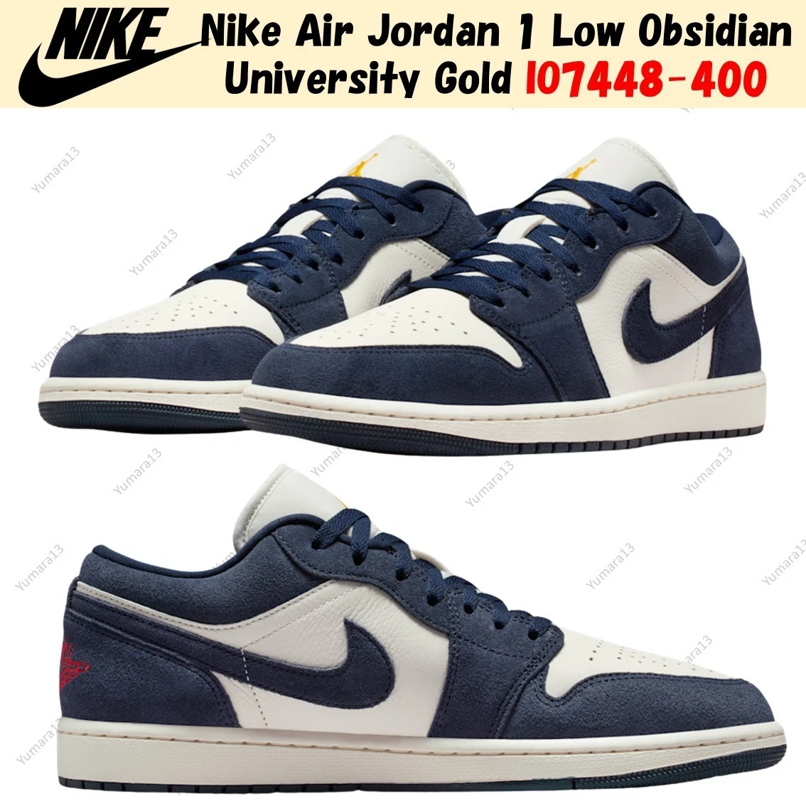 ko！ Jordan 1 SE Low Obsidian University Gold for Sale | Authenticity