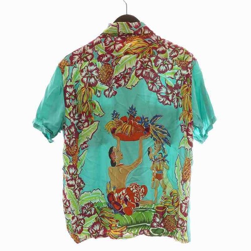 Sun Surf Hawaii Aloha Hemd HARVEST BLESSING HAWAII Rayon Herren Gr:M Rang:B - Bild 2 von 7