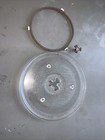 Parts Lot Sunbeam SGB8901 SR11093  10-1/2" Glass Turntable Tray & Rollers