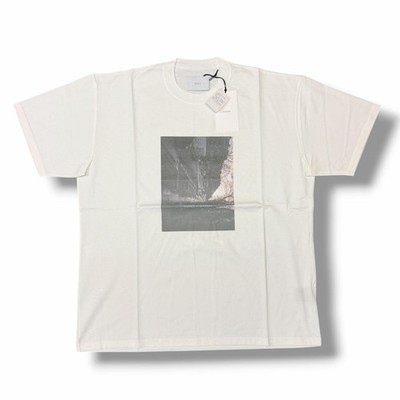 Unused stein 25SS OVERSIZED PRINT TEE -NUANCE-(MARCERIZED) ST.1176 white S