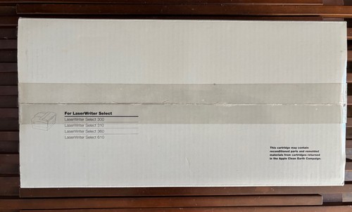 APPLE NEU LASERWRITER SELECT VERSIEGELTE TONERKASSETTE 300 310 360 610 MACINTOSH SE - Bild 2 von 5