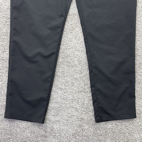 Under Armour Pants Youth XL Black Matchplay Tapered Leg Adjustable Boys 1361772 - Picture 2 of 10
