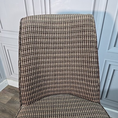 Retro Vintage Pair Of 2 Curved Back Chairs - Cocktail Bedroom Nursing Reading - Picture 6 of 24