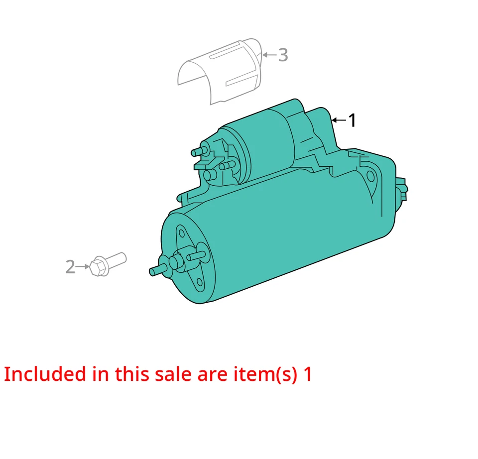 Porsche Cayenne 2012 motor de arranque OEM 127 k millas - LKQ397983835 Foto 4 de 4