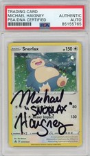 PSA Authentic Signed Michael Haigney Snorlax SWSH032 Black Star Promo Holo on eBay
