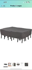 New Classic Accessories Ravenna Patio Table & Chair Set Cover XL 128”