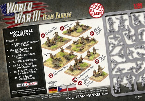 Team Yankee: Soviet: Motor Rifle Company (2024 Plastic) FOW TSBX35 - Picture 2 of 6