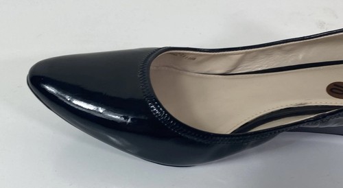 Cole Haan GRAND.OS schwarze Lackleder-Pumps mit Keilabsatz Größe 10,0 - Bild 15 von 24