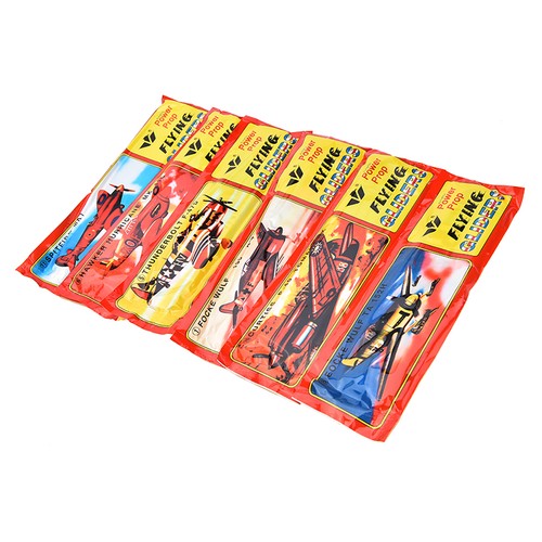 12X/Set Foam Glider Prop Flying Gliders Plane Aeroplane Children DIY Toys Po.bf - Picture 7 of 7