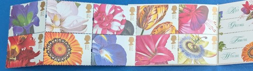 GB 1997 Very fine Greetings booklet KX9 complete with greeting labels CV £12 - Picture 2 of 3