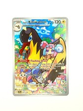 Iono's Kilowattrel 163/159 Sv09: Journey Together Illustration Rare Pokemon TCG