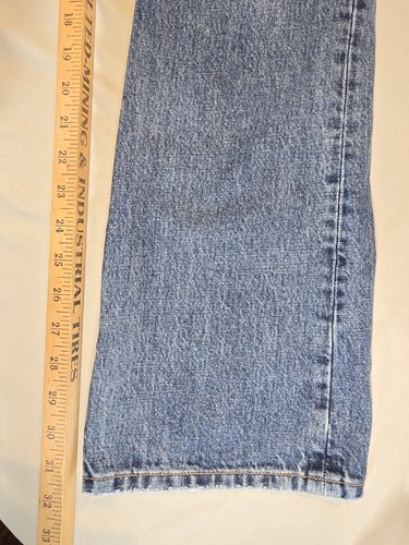 Jean clásico vintage Lucky Brand EE. UU. peto para mujer 6/28 lavado medio corte bota - Imagen 12 de 12