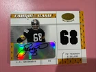 2003 LEAF CERTIFIED FOTG L.C. GREENWOOD AUTO GJ CARD SERIAL #20/68