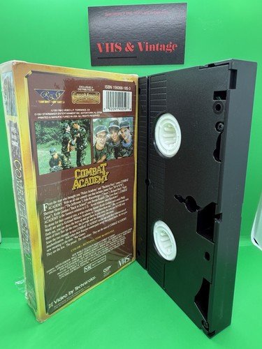 COMBAT ACADEMY (VHS, 1986) KEITH GORDON, JAMIE FARR, BERNIE KOPELL - Picture 2 of 5
