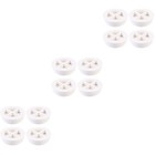  12 stücke TPR Waschmaschine Matte Kissen rutschfeste Anti-Rutsch-Trockner-Pads