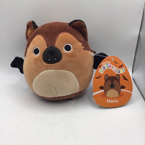 Squishmallow 5 Zoll Mario in Fledermaus Kostüm Halloween Plüsch Neu 2024 - Bild 1 von 6
