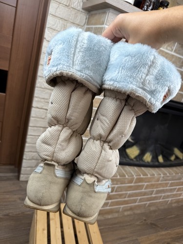 Womans Asics Onitsuka Tiger Snow Boots Vintage Y2K 00s Size EU:41.5 US:9.5 - Picture 5 of 15