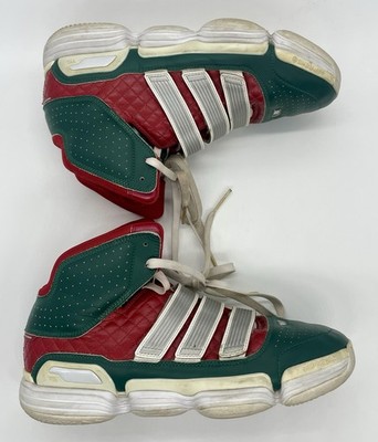 ADIDAS TS Team Signature Bucks Green Red Kevin Garnett Commander Sz 10