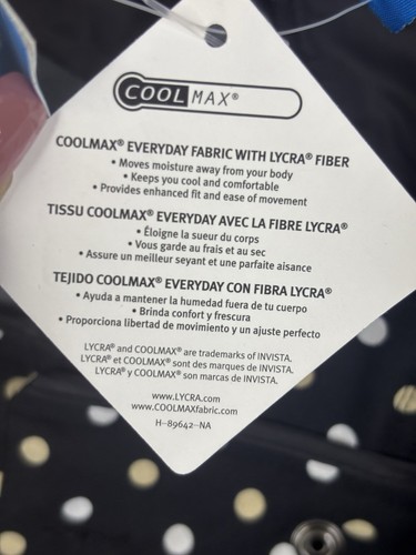 NWT GG Blue Black Polka Dot Ashley Golf Shorts Size 14 - Picture 9 of 10