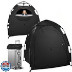 Blackout Tent for Pack N Play, Foldable Travel Sleep Tent for Cribs, Double-S