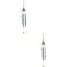  2 Pieces Metall Windspiel Hängend Wohndeko Zum Aufhängen Windspiel-Dekoration