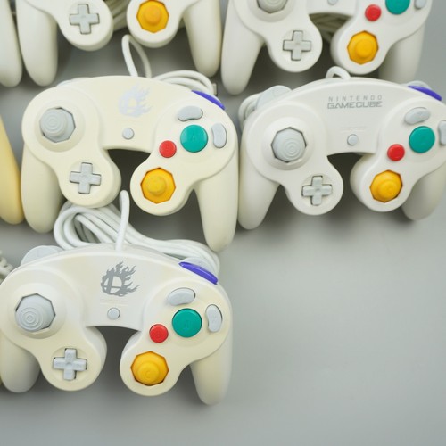 Lot of 14 Nintendo GameCube Controller White Gamepad GC Official #5610 - Picture 5 of 18