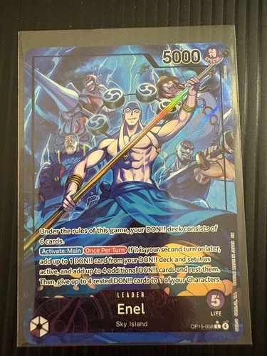 Enel (OP15-058) (Alternate Art) OP15-058 Adventure on Kami's Island Foil NM