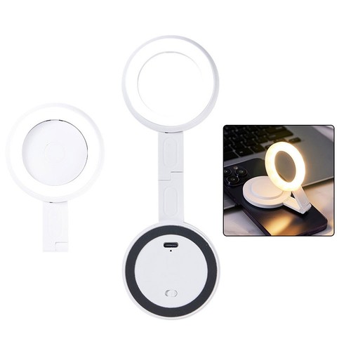 Anneau LED réglable lumière magnétique selfie pour photos et vidéos plus cla - Photo 6 sur 12