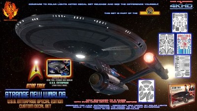Star Trek SNW U.S.S. Enterprise Enhanced Detailing Set 1/1000 Scale