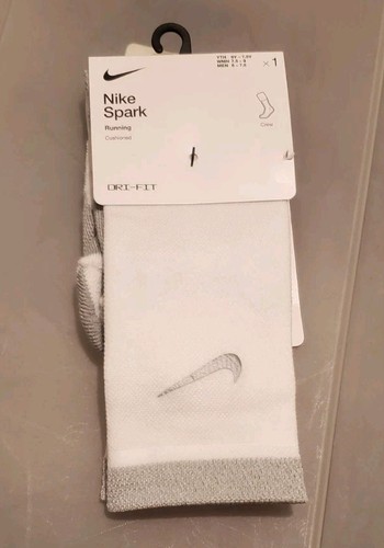 Nike SPARK CUSHIONED CREW Running Socks- Sz 6.5 - 7 - Picture 2 of 9