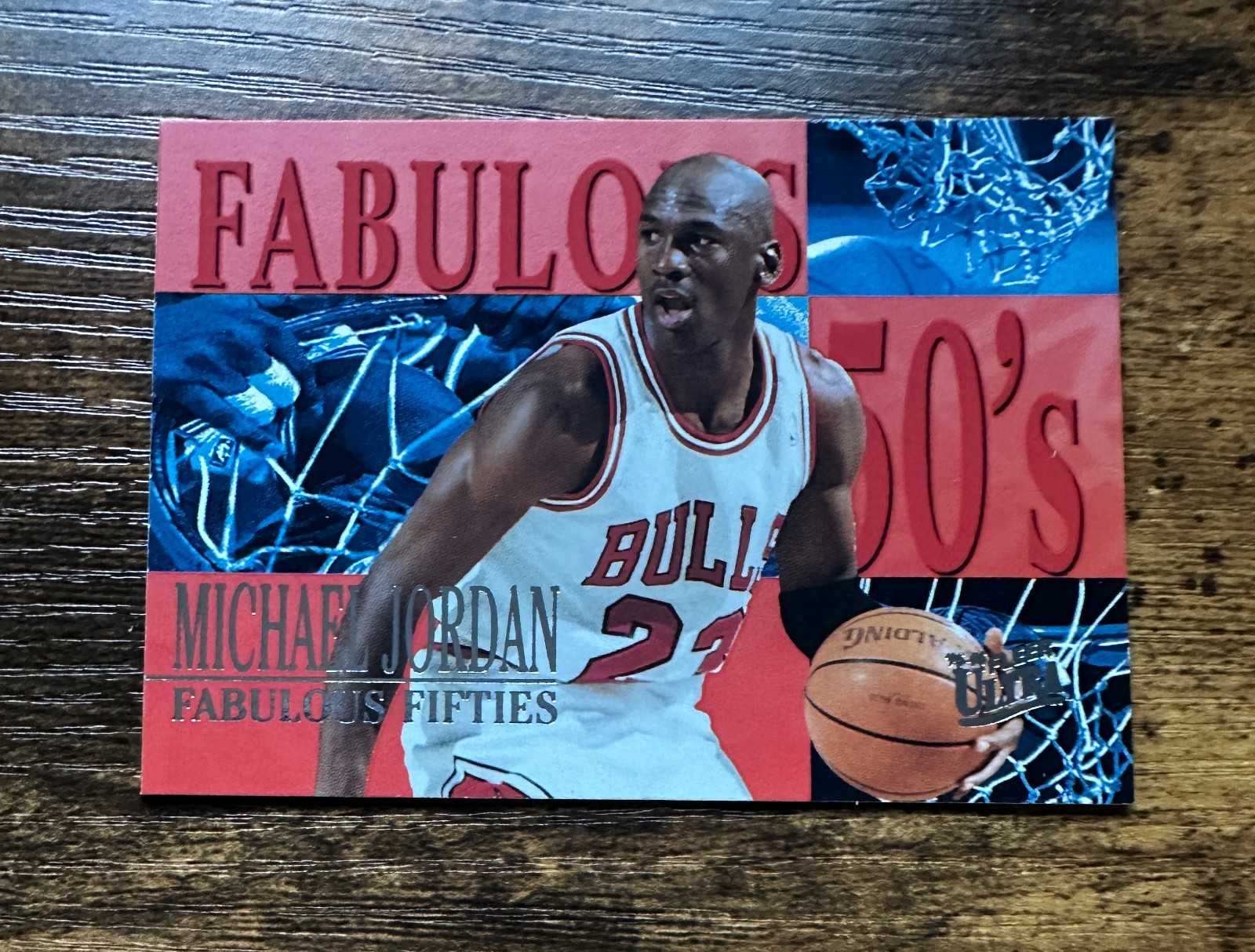 1995-96 Ultra Fabulous Fifties #5 Michael Jordan #X14934