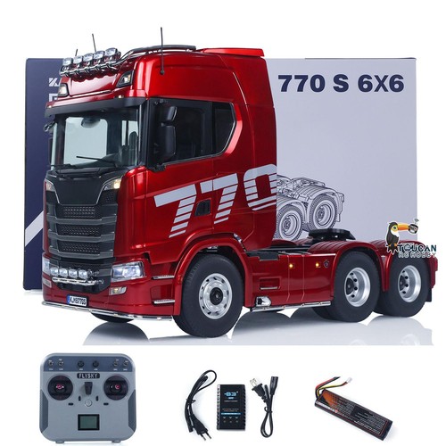 KABOLITE 1/14 Scania 770S 100 RC Tractor Truck 6x6 Car 2Speed Differential Lock - Picture 7 of 24