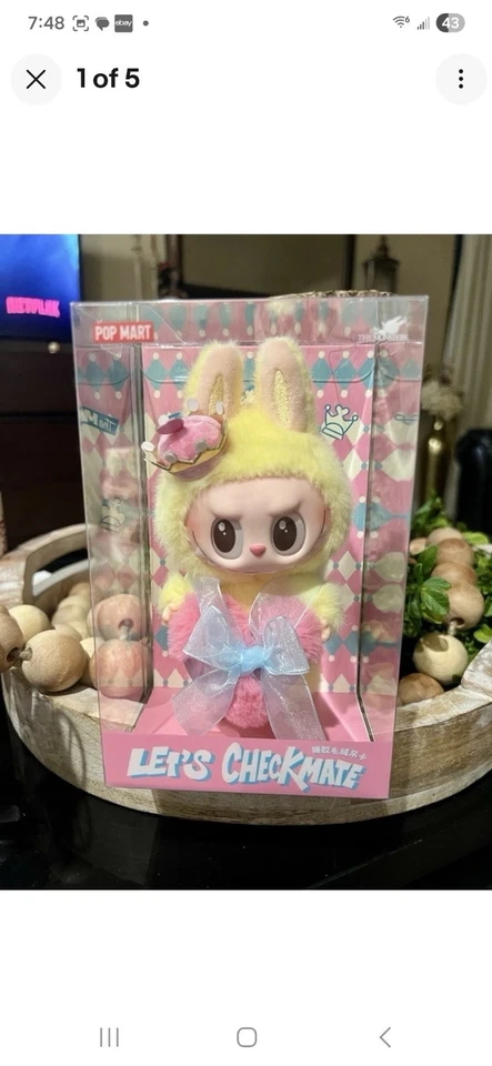The Monsters Labubu - Let's Checkmate Queen "sin código qr: vendedor de EE. UU. - nuevo Foto 3 de 4
