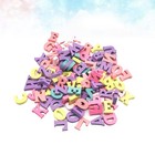  100 Pcs DIY -Schmuckholzstücke Kind Holzverzierungen Für Liebesbriefe