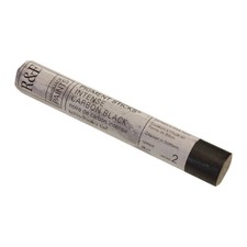 R&F Handmade Paints - Professional Oil Pigment Stick, Intense Carbon Black, 38