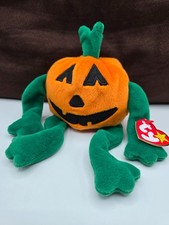 Ty Beanie Baby Pumkin Pumpkin 1998 Halloween MINT w/TAGS