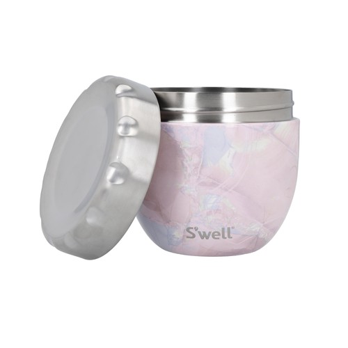 S'well Geode Rose Eats 2 in 1 Food Bowl Thermos Hot Cold Food Storage 636ml Pink - Picture 4 of 17