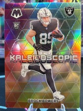 2024 Panini Mosaic Kaleidoscopic Brock Bowers #23 (RC)