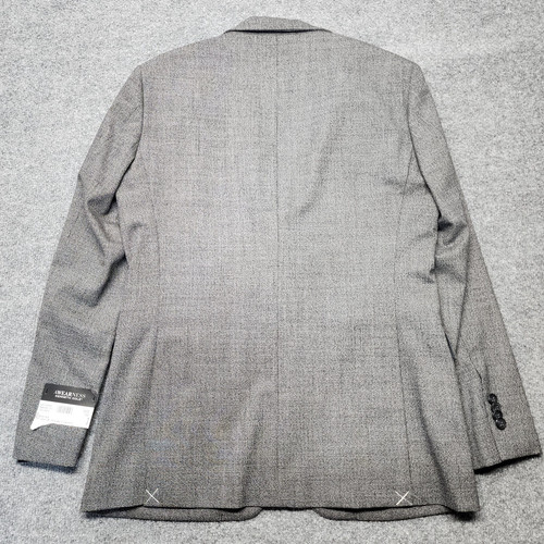 Abrigo Deportivo Awearness Kenneth Cole Calce Ajustado Gris 38R Blazer Lana Spandex - Imagen 6 de 11