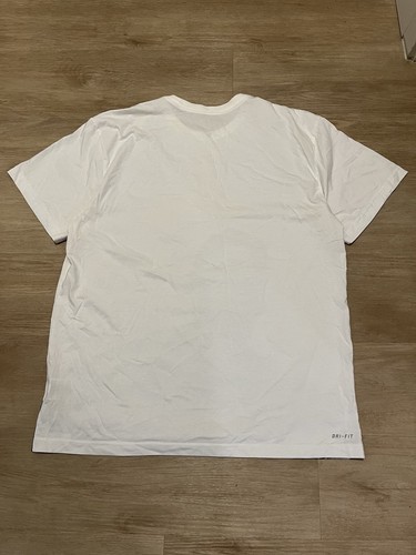 LeBron James Interview Cavaliers Nike Dri Fit T-Shirt Size XL White - Imagen 2 de 4