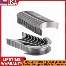 ·Main and Rod Bearings Set Fit 04-14 Chevrolet Camaro Malibu Traverse V6 3.6L