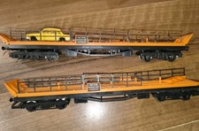 Hornby R126 OO Gauge Car Transporter Wagon  x 2