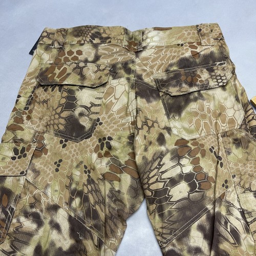 Kryptek Stalker Camo Cargo Pants Mens L w34 Stealth Hunting Double Knees Skyfall - Picture 10 of 18
