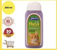 Johnsons Cat Flea Cleansing Shampoo - 200ml