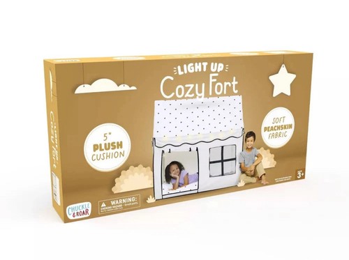 Chuckle & Roar Cozy Fort Play Tents Light Up Kids Playhouse Indoor - Picture 3 of 7