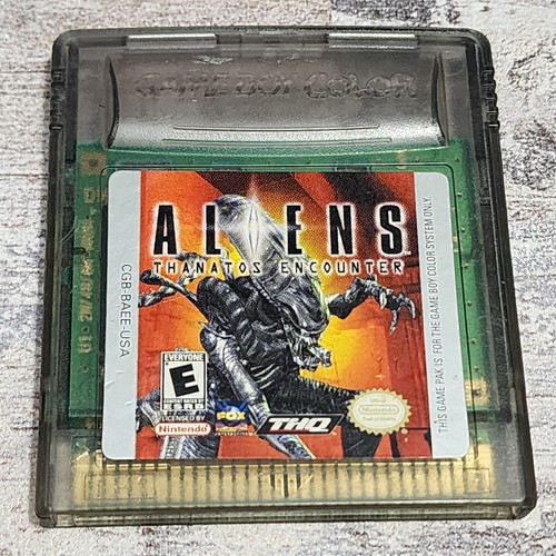 Aliens Thanatos Encounter for Nintendo Game Boy Color, SP *TESTED & AUTHENTIC!*