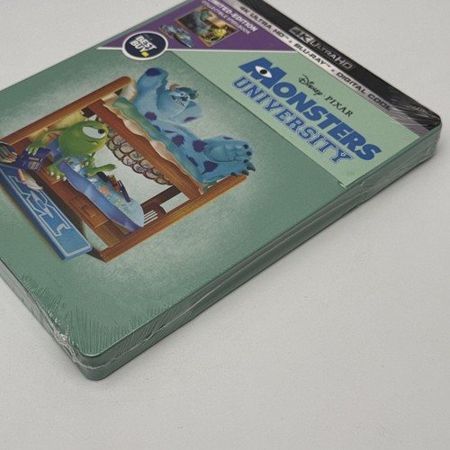 Monsters University 4K (2013) Ultra HD Best Buy Exclusive RARE STEELBOOK - Picture 7 of 19